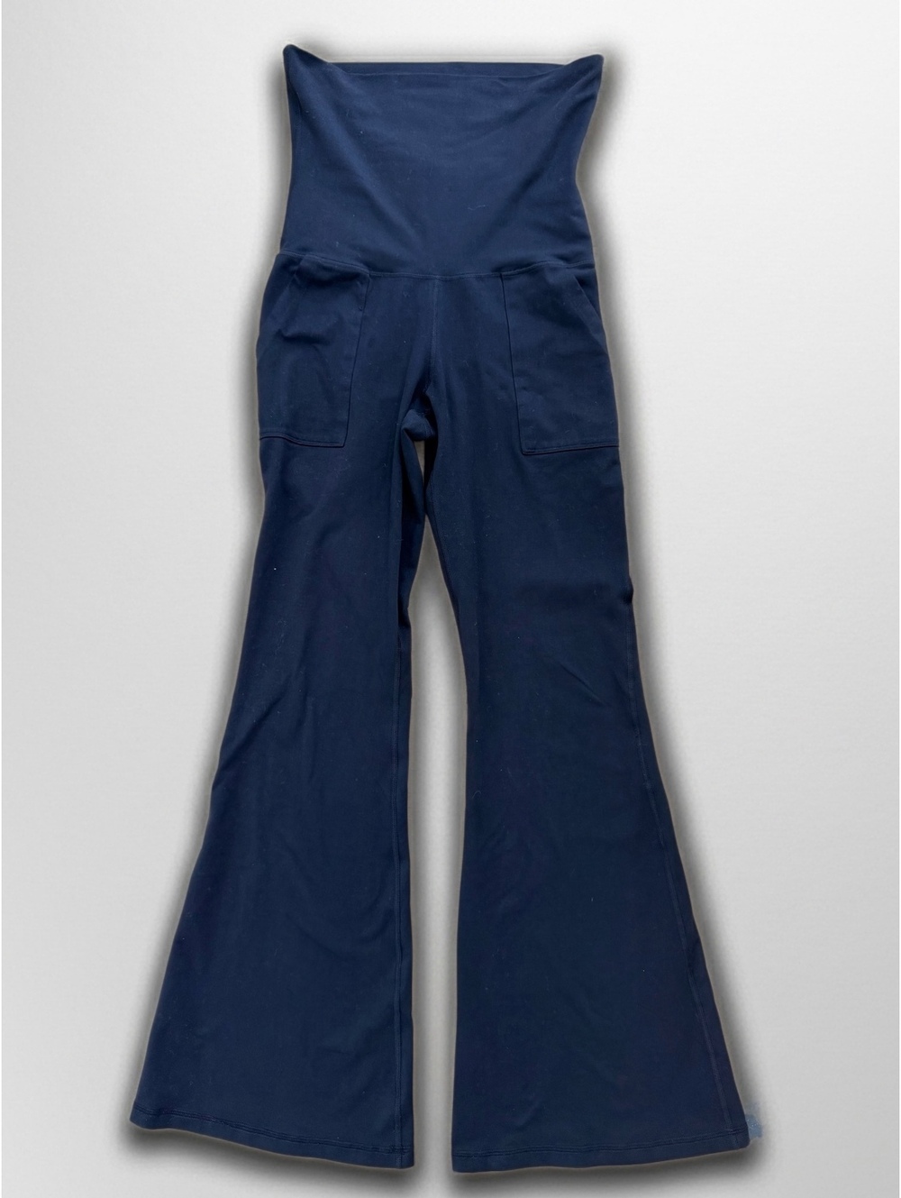 OFFLINE by Aerie Strapless Flare Jumpsuit Clean Girl Y2K Black Romper Pockets S